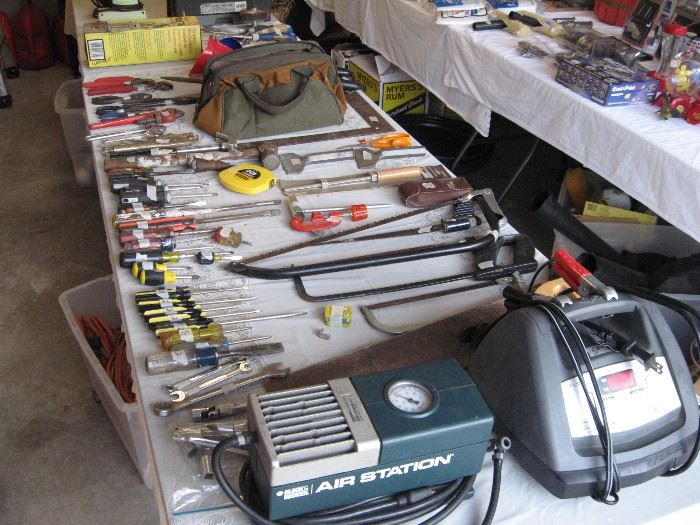 Some of the Tools/Garage...