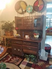 Antique Hoosier cabinet