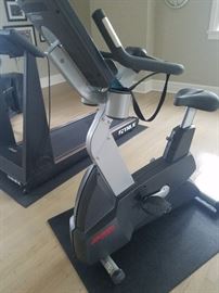 Commercial Grade Bike, Treadmill and Elliptical with rubber mats