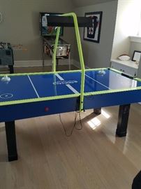 Huge air hockey table barely ever used