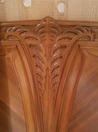 Close up of headboard by Marjorelle