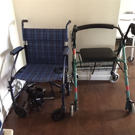 Handicapped equipment, other items not pictured