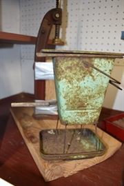 antique bird feeder