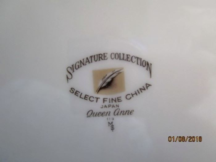 QUEEN ANNE CHINA MARK