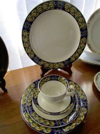 BLUE PHEASANT - ONE 5 PIECE PLACE SETTING AND 1 SERVING BOWL AVAILABLE