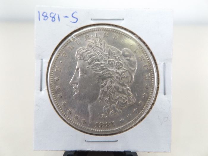 1881-S Morgan Silver Dollar
