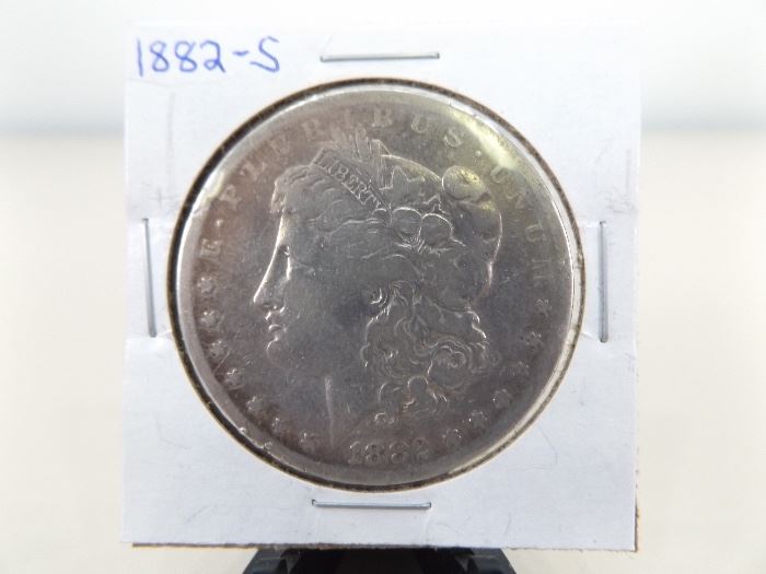 1882-S Morgan Silver Dollar
