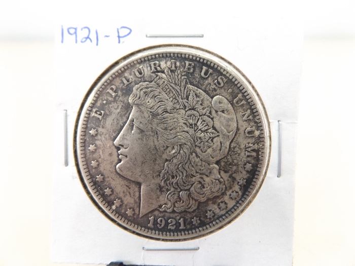 1921-P Morgan Silver Dollar
