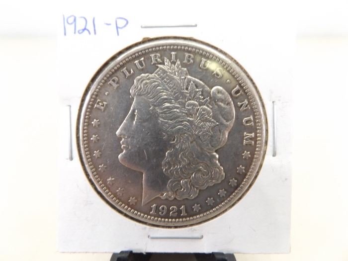 1921-P Morgan Silver Dollar
