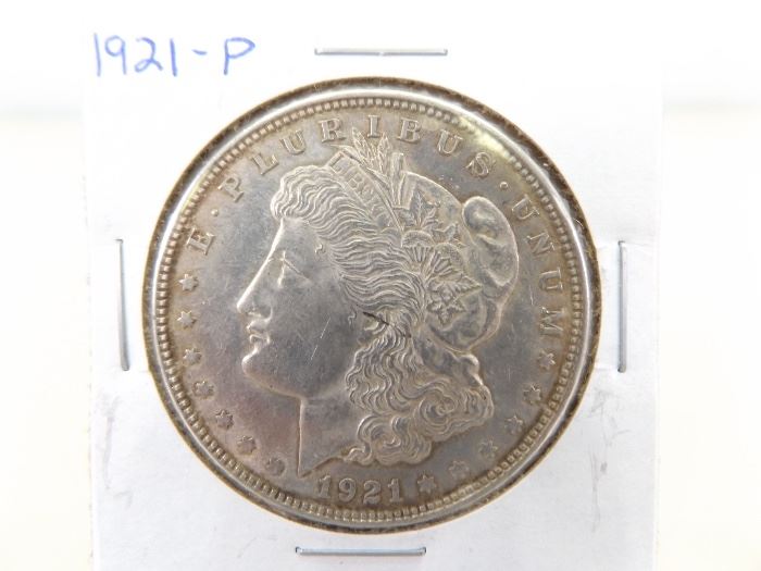 1921-P Morgan Silver Dollar
