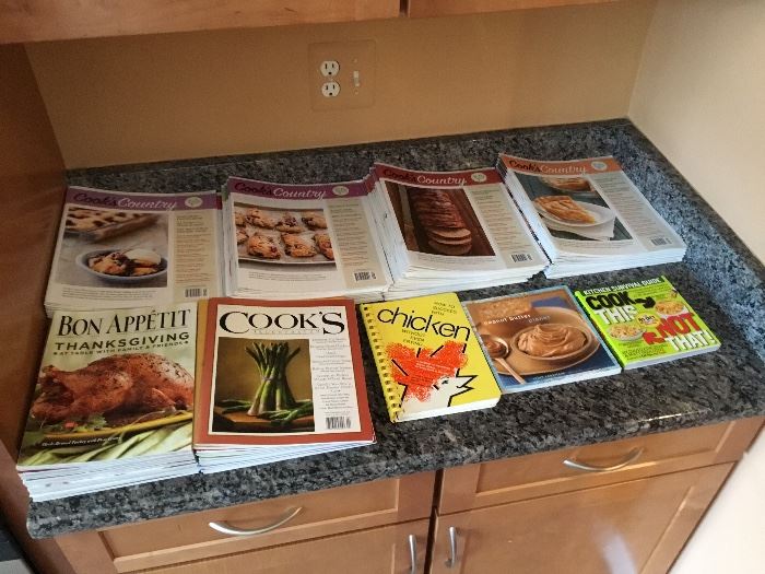 COOKING MAGAZINES