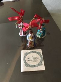 WATERFORD ORNAMENTS