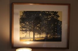 Signed Wilber Streech print