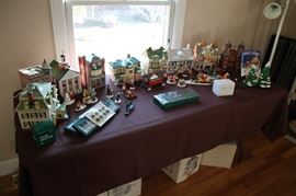 Dept 56 Christmas town items