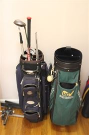 Golf clubs & bags