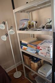 various office supplies