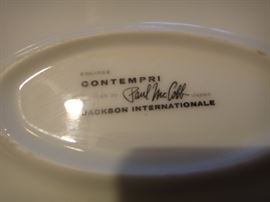 Paul McCobb Dishes, Contempri Pattern