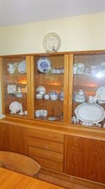 Danish Modern China Cabinet