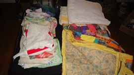 Vintage Quilts and Aprons 