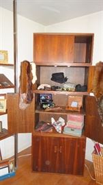 Vintage Teak Bedroom Furniture, Staking cubes cabinet 