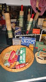 Vintage household products 