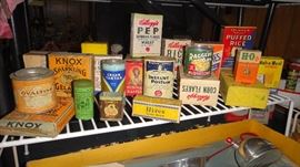 Vintage household products 