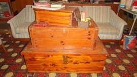 Cedar Chest, Cedar boxes 