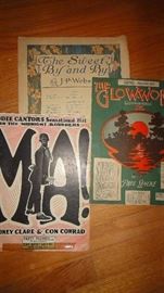 Vintage Sheet Music 