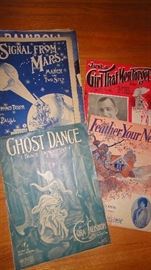 Vintage Sheet music 