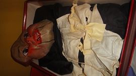 Vintage Children's Costumes, dress up clothes , Dracula