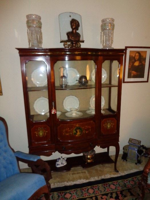French Style  Curio/China Cabinet