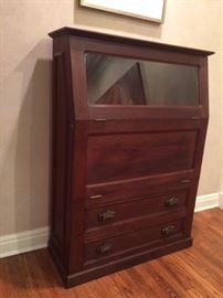 Antique printmaker cabinet