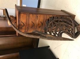 Chiwara - ceremonial wood agricultural carving from Mali, West Africa