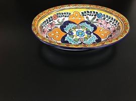 Hand painted bowl from Mexico