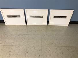 Tran Cong Dung woodcut prints- well known artist from Vietnam.