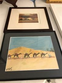 Malachi Smith and Haroun Mahamat artwork