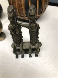 Bronze African figures