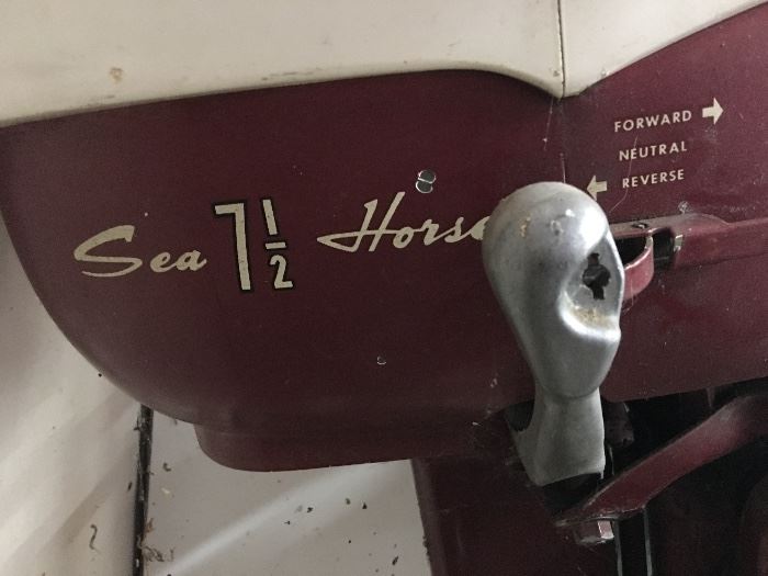 Johnson Sea Horse Outboard Motor - Vintage