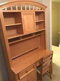 Twin Bedroom Desk with Chair 