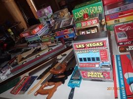 games and a few hand tools