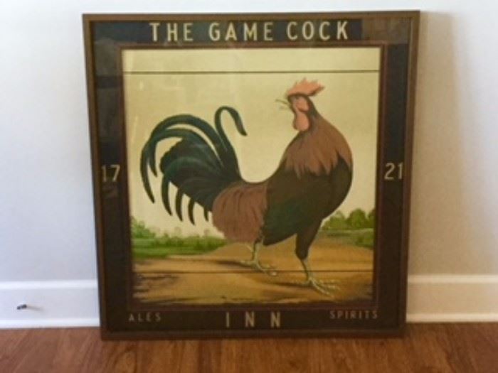 Game cock