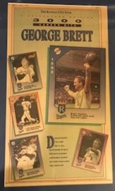 G Brett Career ending framed