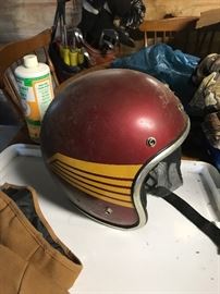 Vintage motorcycle 🏍 helmet 