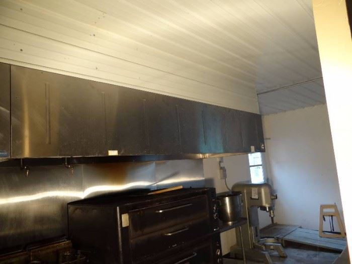 12' Commercial Kitchen Fully Stainless Exhaust Hood