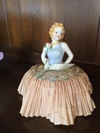 Vintage dressing table doll/figurine