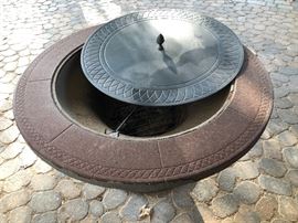 Outdoor fire-pit - perfect for an night in the New England Autumn air!