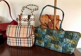 All sorts of designer purses