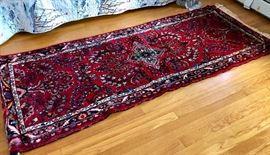 Handwoven wool, Persian rug from Iran