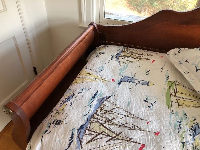 Love the Sailboat coverlet