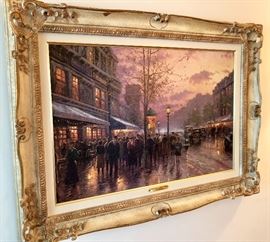 Thomas Kinkade - Boulevard Lights, Paris